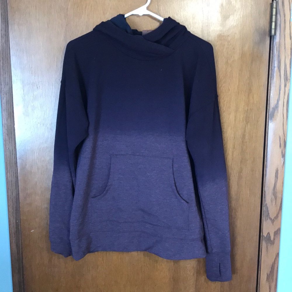 Calia Purple Ombré Sweatshirt